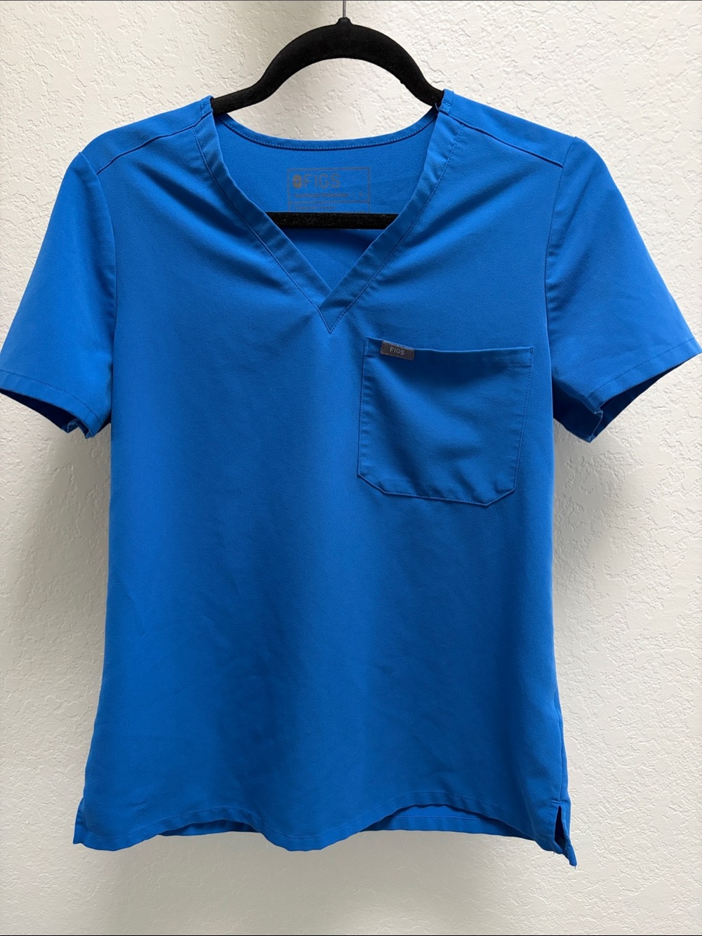 Figs Royal Blue Scrub Set